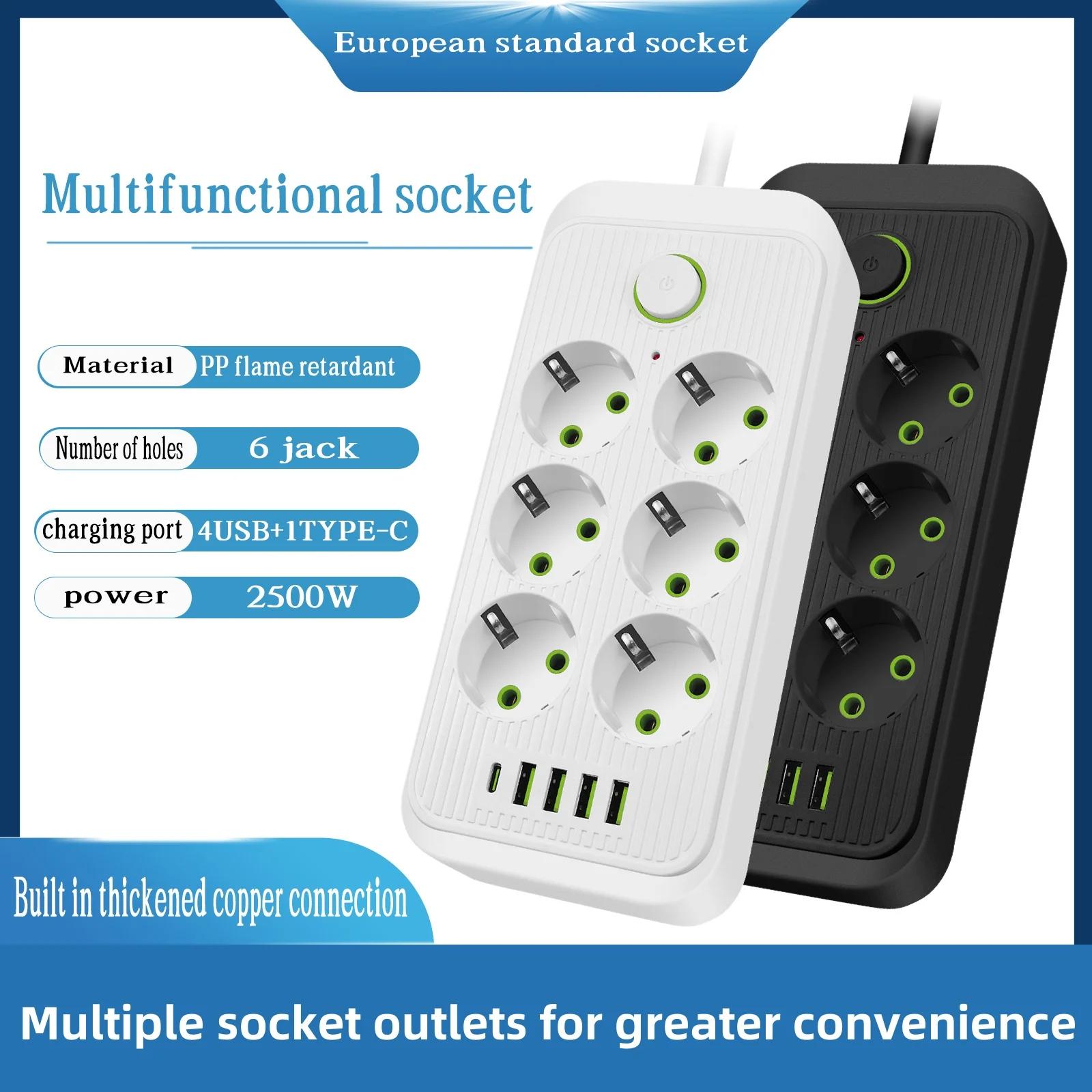 EU ÷ Ƽ ͽټ ̺, Ƽ 6AC ܼƮ,  , 4 USB, 1 Ÿ C Ʈũ ,  , 2M